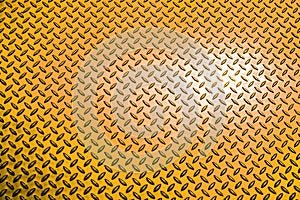 Metal Grate Texture with Bright Light Rusty Orange