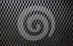Metal grid background