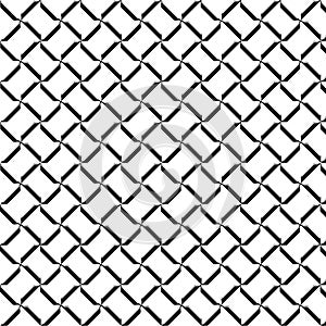 Metal grid pattern beautiful illustration on plain white background