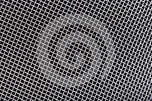 Metal grids texture close up for background