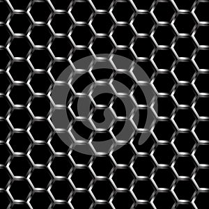 Metal Grill Background Pattern Seamless