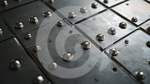 metal iron wall texture background with circle pattern