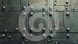 metal iron wall texture background with circle pattern
