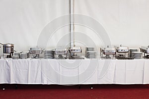 Metal kitchen equipments