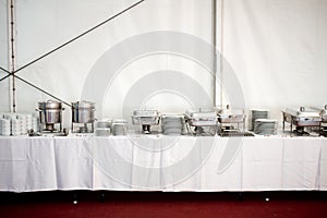 Metal kitchen equipments
