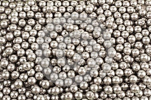 The metal like plastic balls background and texture photo