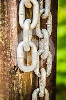 Metal link chain