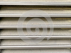 Metal louvers vent sheet air conditioner ventilation escape