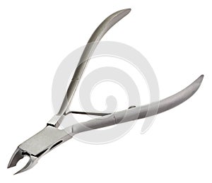 Metal manicure nippers