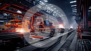 metal manufacture steel mill