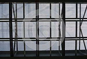 Metal mesh framework