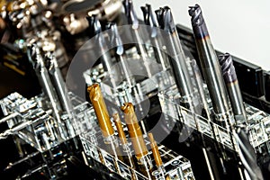 Metal milling drills bits for machine tool