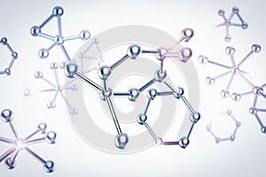 Metal molecule structure