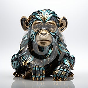 Metal Monkey Art: Unique Metal Statue Design Ideas