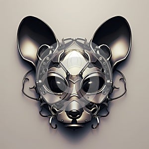 Metal Mouse 3d: A Techno Shamanistic Afrofuturistic Illustration