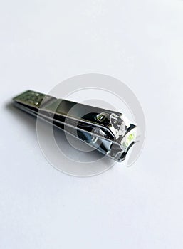 Nail care and cutting tools and scissors that can be used for pedicures and manicures photo