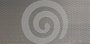 Metal net circle texture background