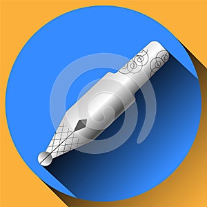 Metal nib icon