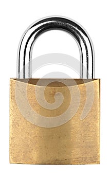 Metal padlock