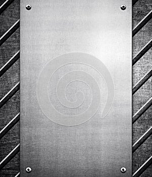 Metal pattern background