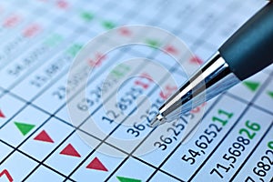 Metal pen correction stock market report