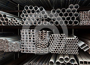 Metal pipe stack