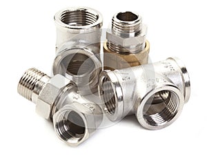 Metal plumbing fittings