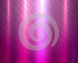 Metal purple pink texture background, brushed metallic texture plate pattern