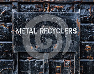 Metal Recycling Dumpster