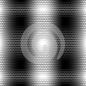Metal rhombus seamless pattern