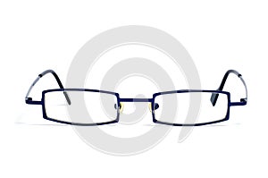 Metal-rimmed glasses