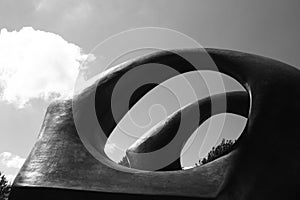 Metal ring smoke the cloud