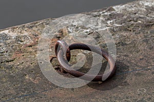 Metal Ring on Towpath