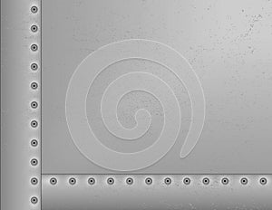Metal Riveted Background