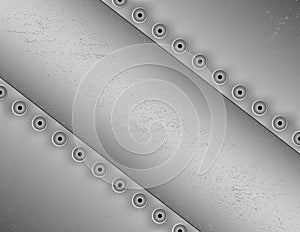 Metal Riveted Background