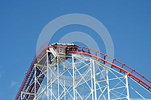 Metal roller coaster