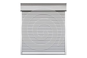 Metal roller door shutter