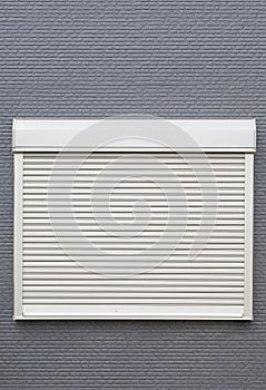 Metal roller door shutter background and texture