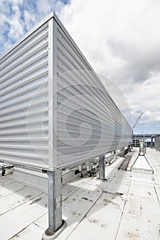 Metal roof enclosure