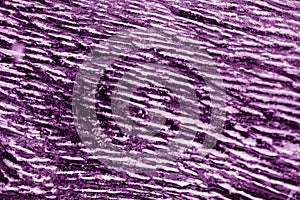 Metal rough surface with blur effect in purple tone
