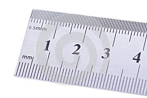 Metal ruler