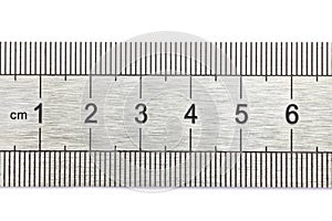 Metal ruler