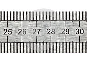 Metal ruler