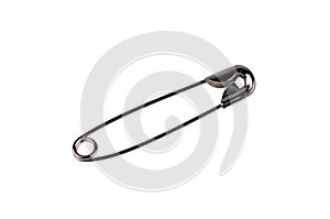 Metal safety pin