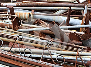 Metal Scrap Pile