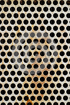 Metal screen background