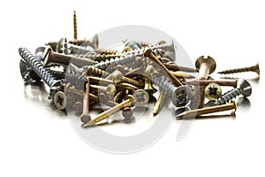 Metal screws and nails
