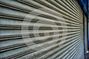Metal security shutters