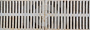 Metal sewer grate