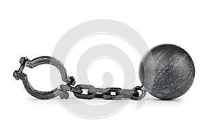 Metal shackles photo